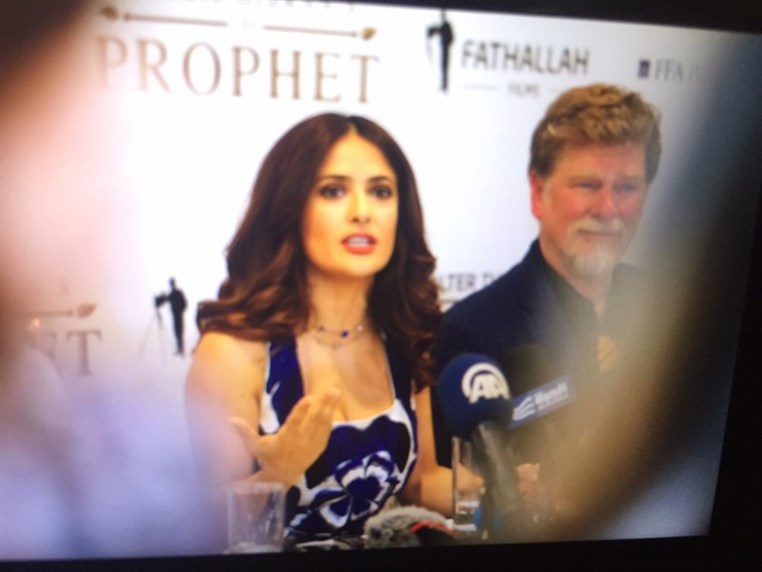Salma Hayek in Lebanon First Pictures